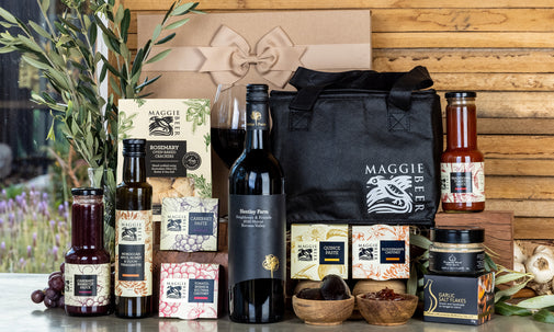 Barbecue Essentials Hamper with Red Wine