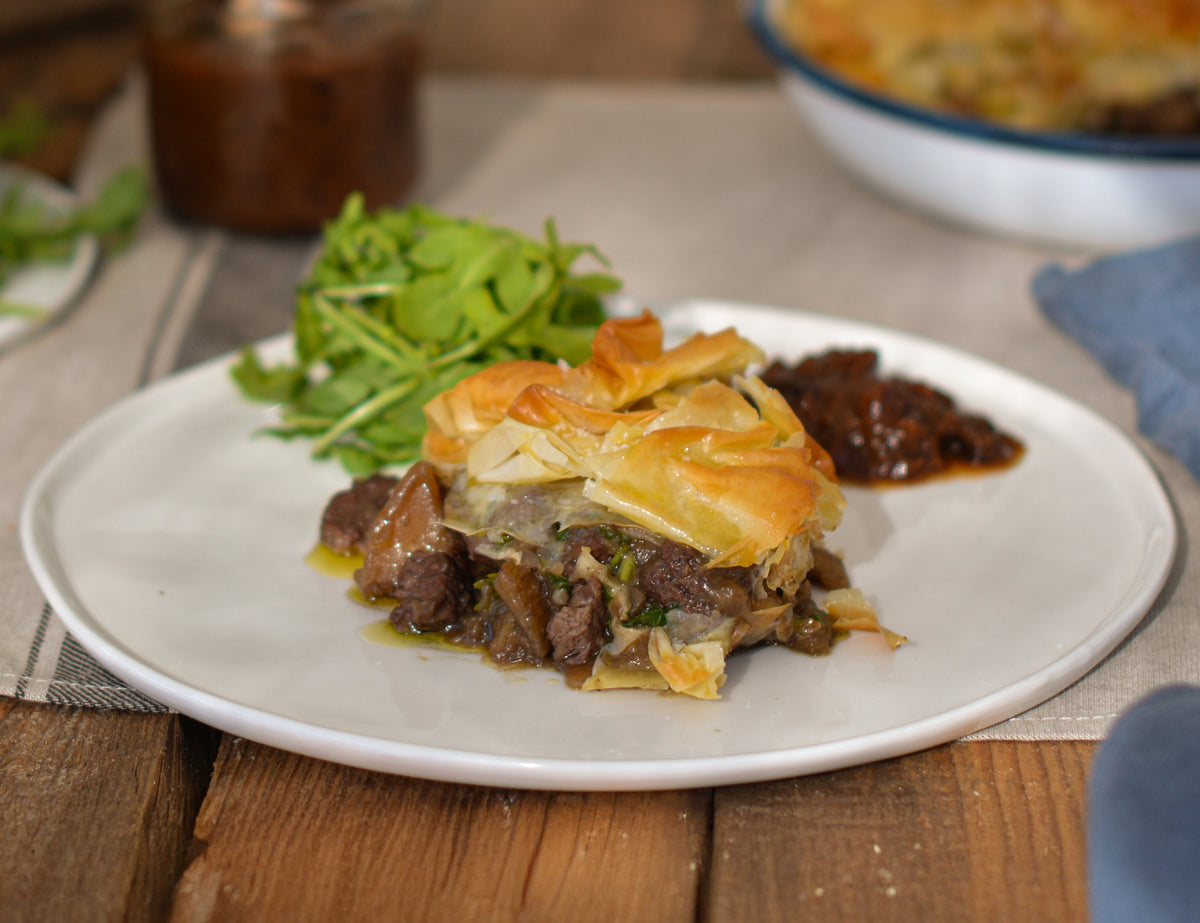 Beef & Parsnip Pie Recipe
