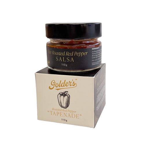Golders Roasted Red Pepper Salsa 110g (New Capsicum Tapenade)