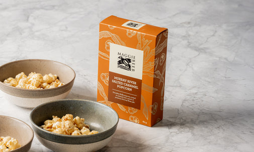 Murray River Salted Caramel Popcorn 80g