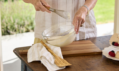 Maggie Living Olive Wood French Whisk & Turner Set