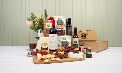 Maggie Beer Opulent Foodie Hamper with Penfolds Bin 389