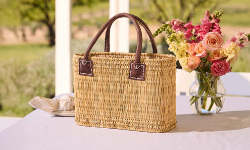 Maggie Beer French Market Basket Mini Tote