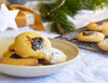 Raspberry & Pomegranate Jam Drop Cookies Recipe