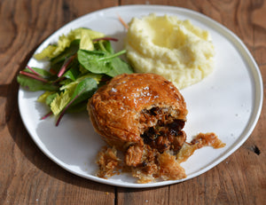 Rabbit, Prune & Pancetta Pies Recipe