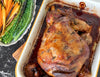 Rosemary and Garlic Studded Leg of Lamb, with Roasted Heirloom Carrots and Cavolo Nero Recipe