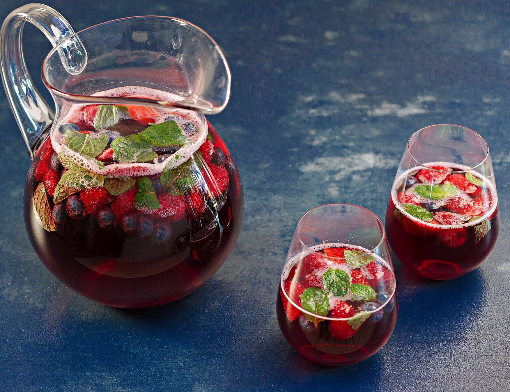 Summer Berry and Ruby Cabernet Punch Recipe