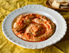 Sundried Tomato Pesto Hummus with Rosemary Crackers