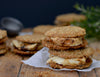 Anzac Biscuit and Burnt Fig Ice Cream Sandwiches Recipe