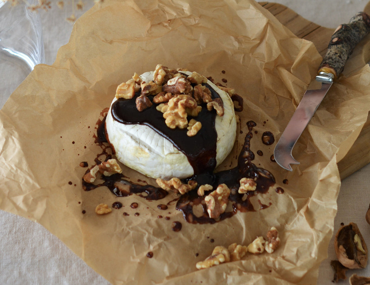Baked Brie with Quince Paste and Walnuts Recipe