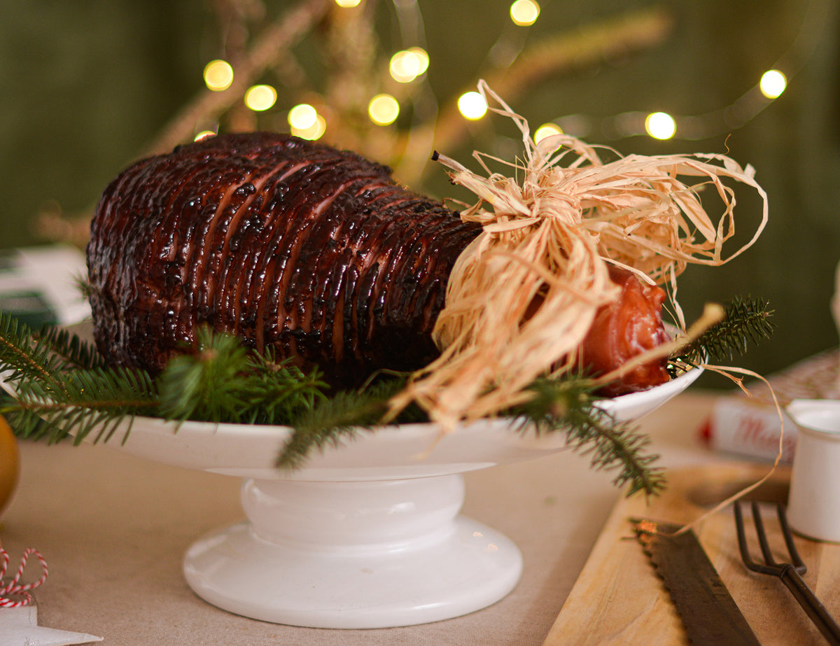 Barossa Mulled Wine & Plum & Shiraz Paste Glazed Baked Ham Recipe