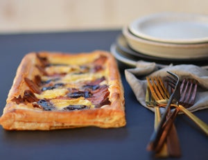 Belly Bacon, Brie and Quince Tart Recipe
