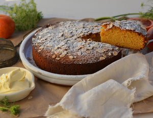 Blood Orange, Seville Marmalade and Almond Cake Recipe