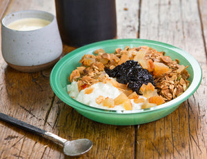 Breakfast Bowl with Burnt Fig Jam Recipe