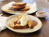 Brioche French Toast with Salted Brandy Caramel and Bananas Recipe