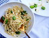 Broad Bean and Herb Spaghetti with Verjuice Ricotta Recipe