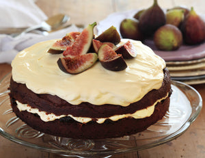 Burnt Fig Jam and Almond Cake Recipe