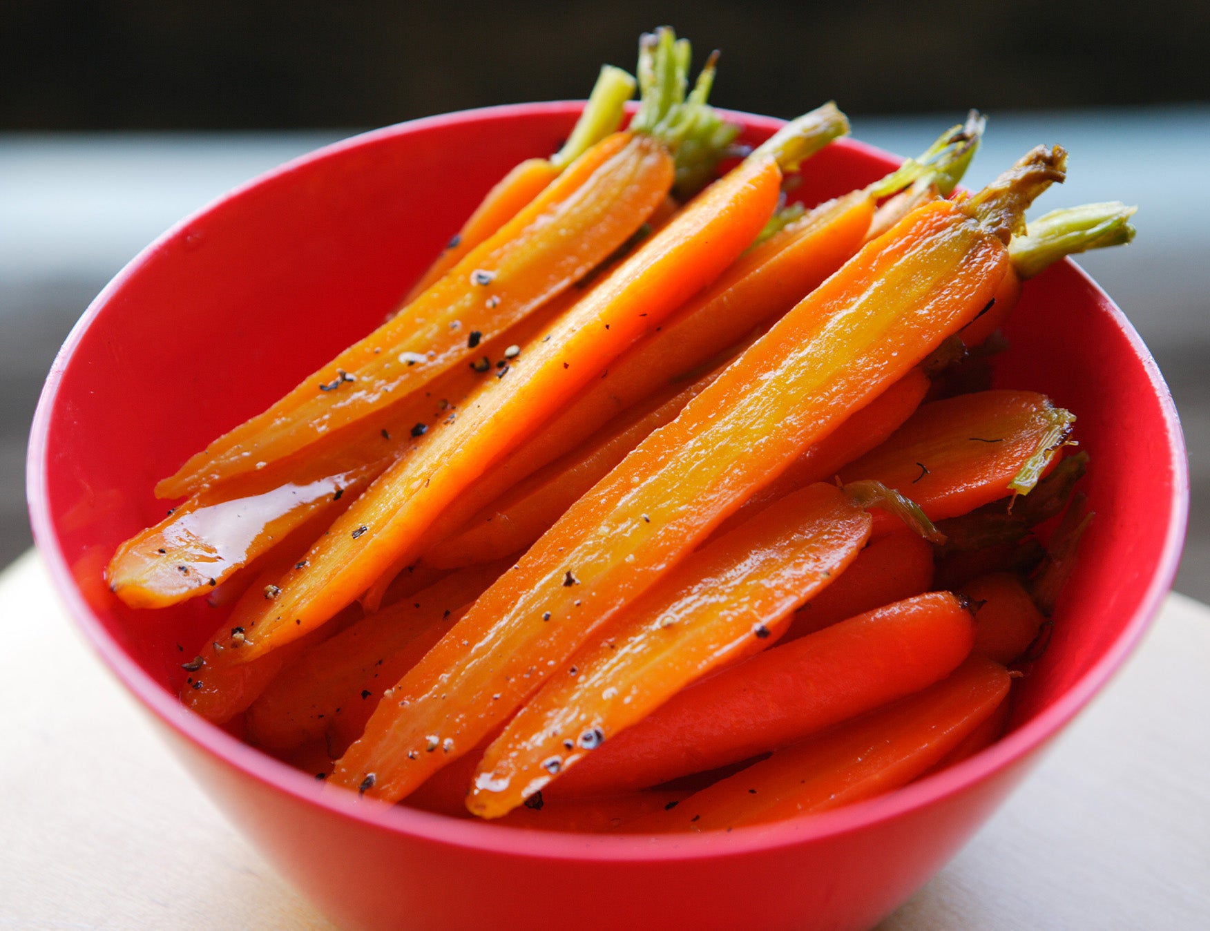 Carrots with Verjuice, Currants, and Goat Cheese