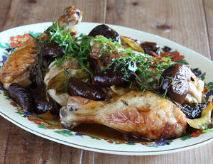Chicken with Pickled Figs, Lemon and Rosemary Recipe