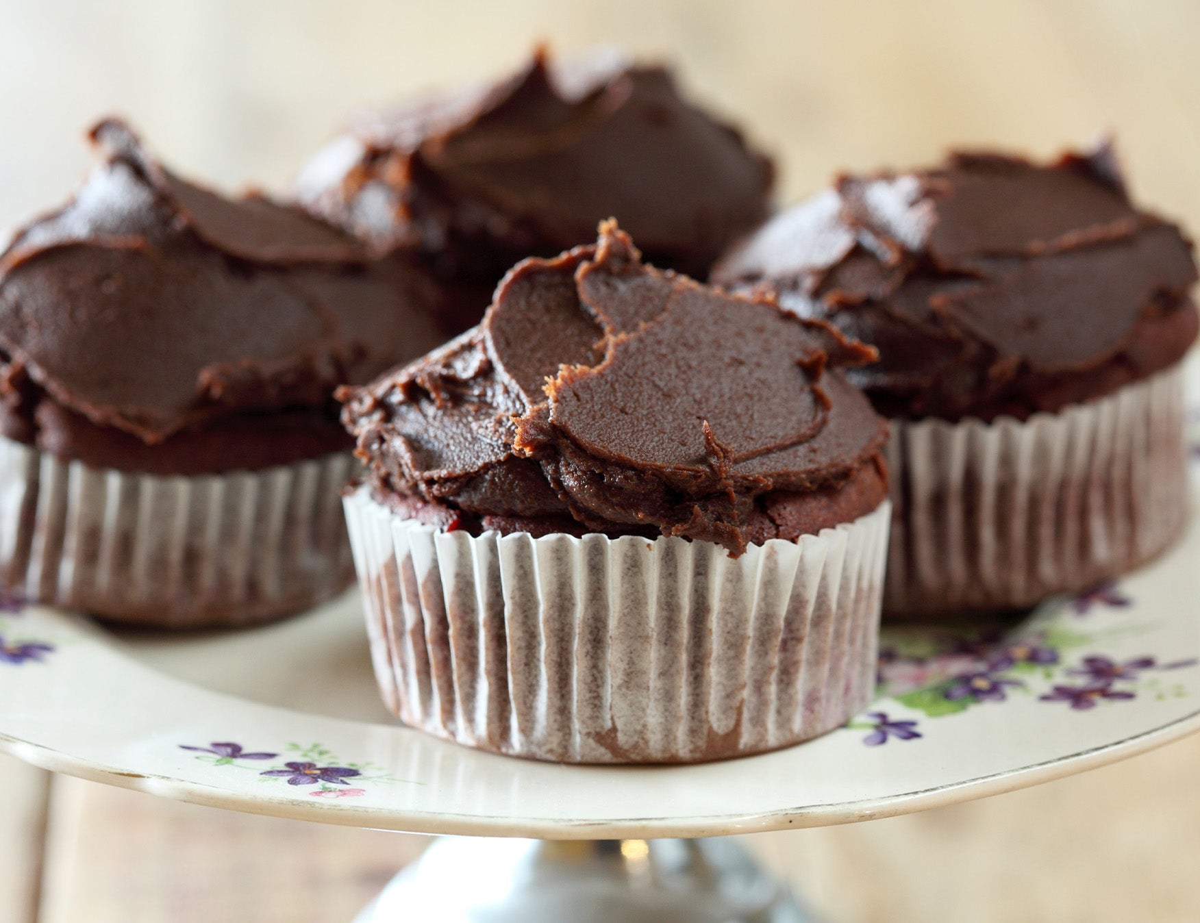 Chocolate and Beetroot Cupcakes Recipe