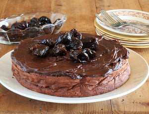 Chocolate, Brandy & Prune Cake Recipe