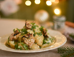 Classic Potato & Grilled Artichoke Salad Recipe