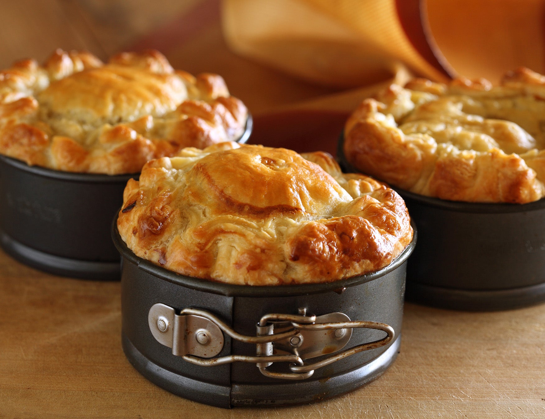 Coorong Angus Beef Pie with Red Wine, Fennel and Green Olives Recipe