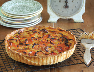 Dried Apricot Tart with Verjuice and Honey Recipe