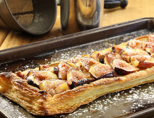 Fig and Almond Tart with Rough Puff Pastry Recipe