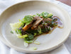 Fig Vino Cotto Roast Duck in Lettuce Cups Recipe