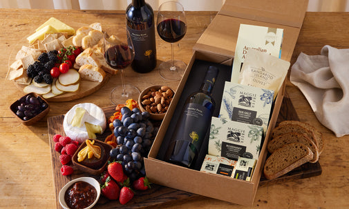 Maggie's Gourmet Grazing Hamper with Barossa Shiraz