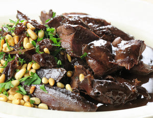 Hare with Pine Nuts, Lemon and Sultanas Recipe