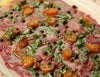 Kangaroo Carpaccio with Cumquats, Green Peppercorns and Verjuice Recipe
