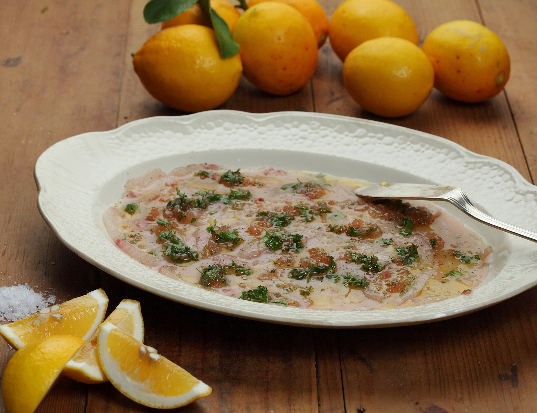 Kingfish Carpaccio Recipe