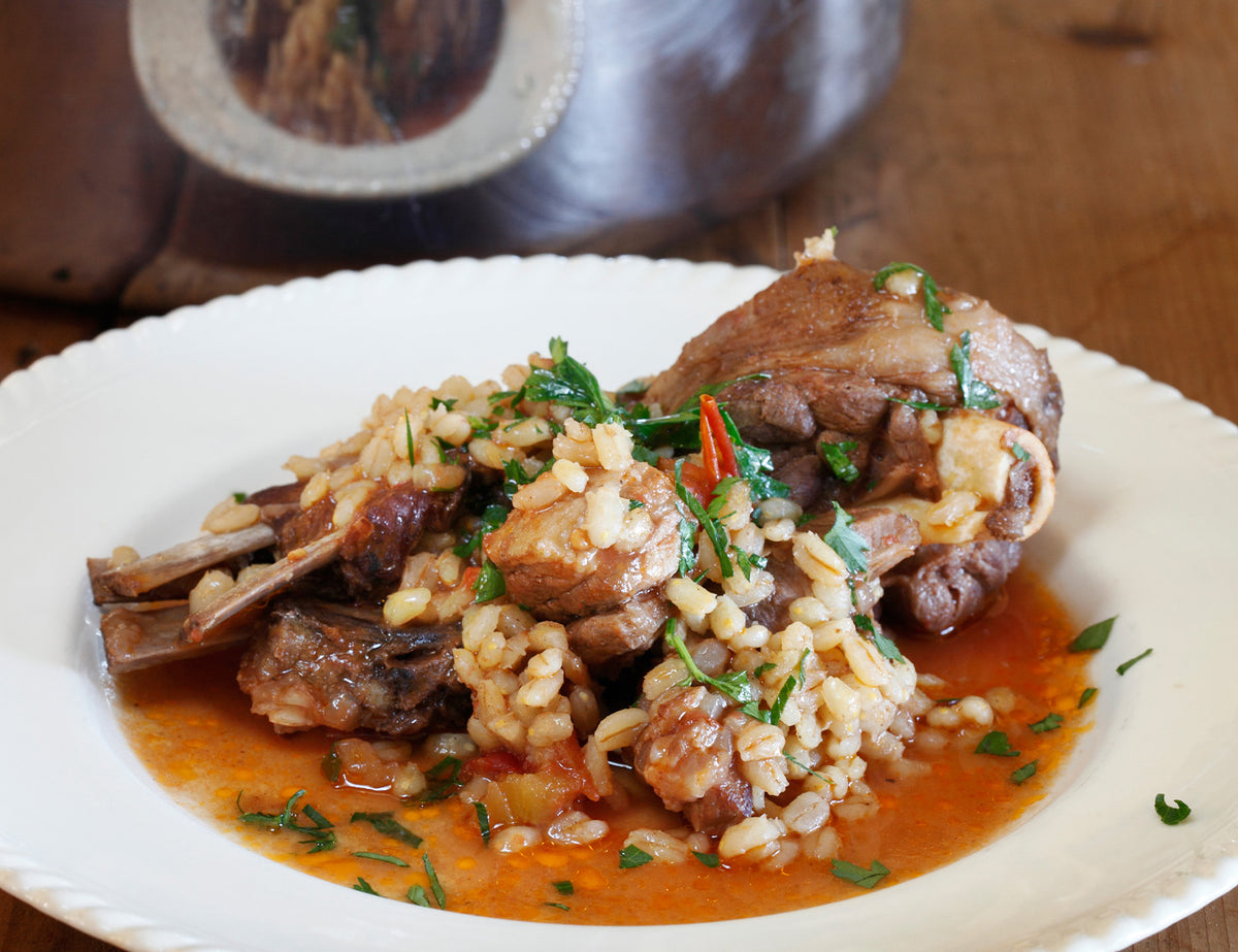 Lamb and Barley Casserole Recipe