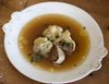 Liver Dumplings with Beef Broth Recipe