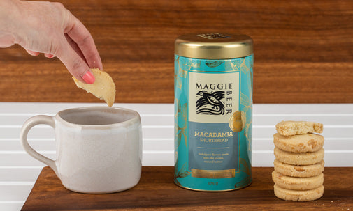 Macadamia Shortbread Tin 175g