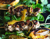 Marinated Chicken Skewers with Lemon, Capers and Thyme Recipe