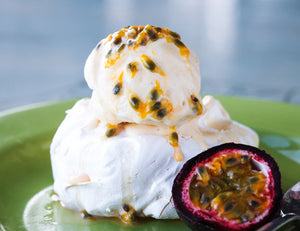 Meringues with Passionfruit Curd Recipe
