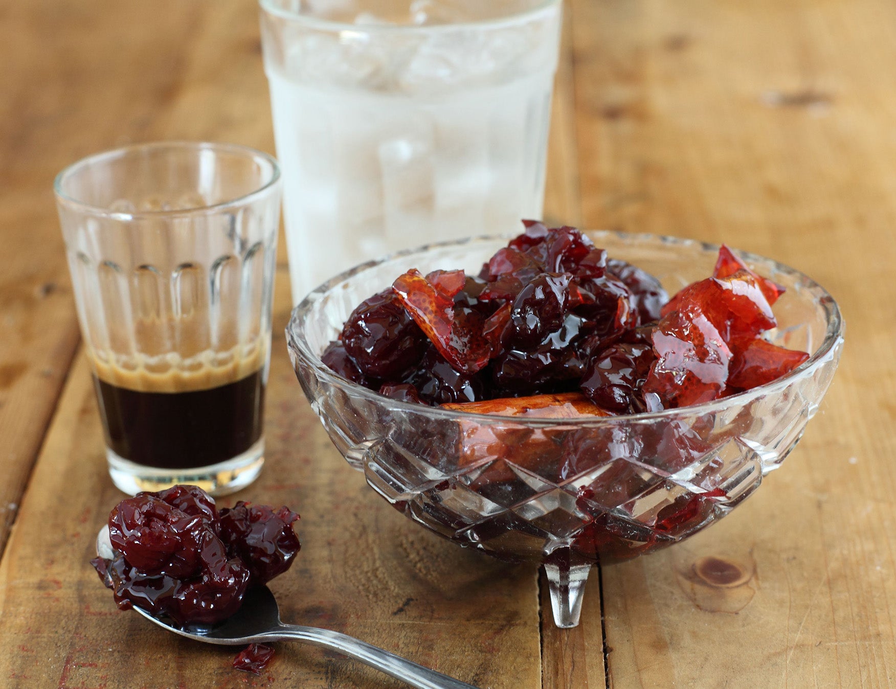 Morello Cherry Spoon Sweet Recipe