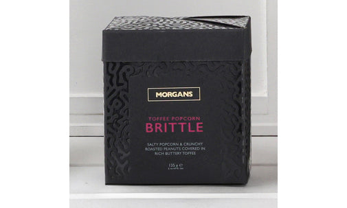 Morgan's Popcorn Toffee Brittle Xmas 135g