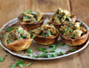 Moroccan Chicken and Raisin Tartlets Recipe