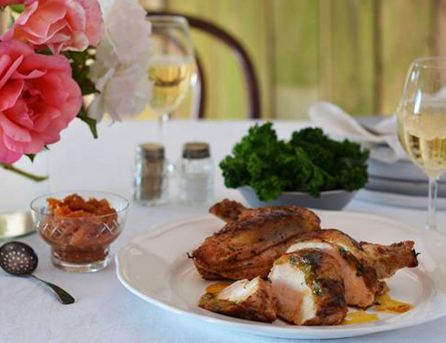 Mustard Pear Stuffed Chicken Breast Recipe