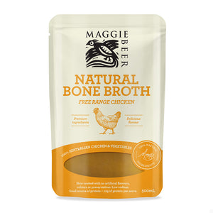 Natural Free Range Chicken Bone Broth 500mL