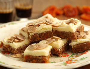 No Bake Apricot, Almond & Ginger Slice Recipe