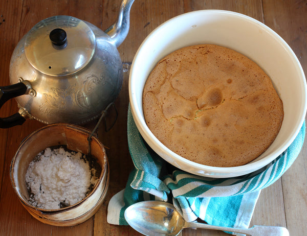 Olive Oil, Apple and Rosemary Pudding with Sabayon Recipe