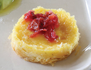 Parmesan Custard Tart with Quandong Recipe