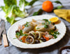 Poached Squid with Olive and Orange Stuffing Recipe