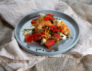 Prawn, Feta and Watermelon Salad Recipe