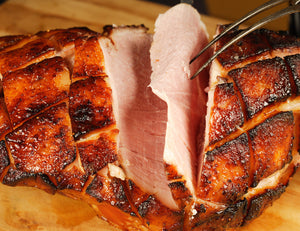 Quince and Rosemary Glazed Ham Recipe